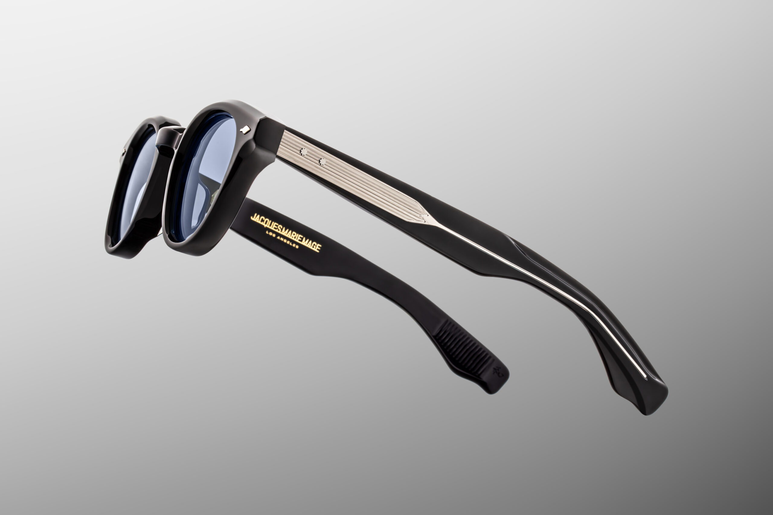 Sunglasses Model Clemens in Obscure with Serene Blue lenses from Jacques Marie Mage