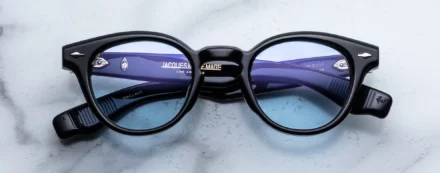 Sunglasses Model Clemens in Obscure with Serene Blue lenses from Jacques Marie Mage