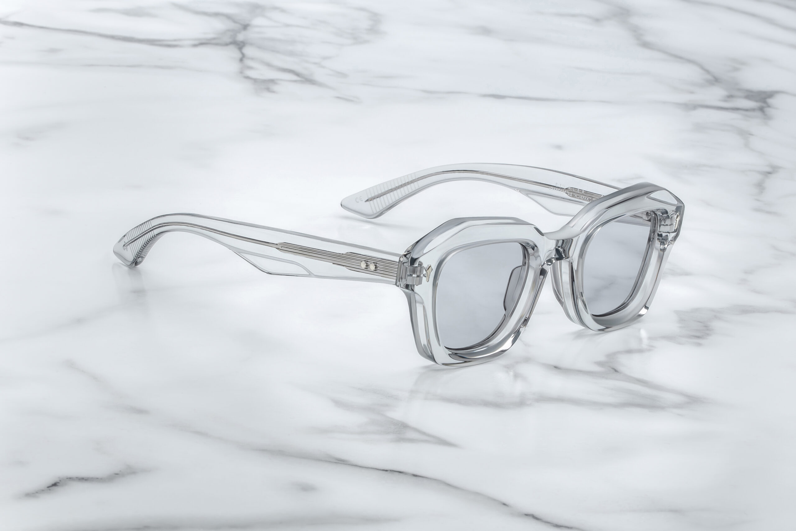 Sunglasses Model Eichler in Color Sulfur with Dove lenses from Jacques Marie Mage