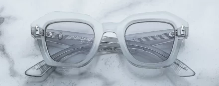 Sunglasses Model Eichler in Color Sulfur with Dove lenses from Jacques Marie Mage