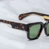 Sunglasses Model Enzo in Color Etna with Green lenses from Jacques Marie Mage