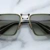 Sunglasses Model GT-R in COlor Rover with Green Gradient lenses from Jacques Marie Mage