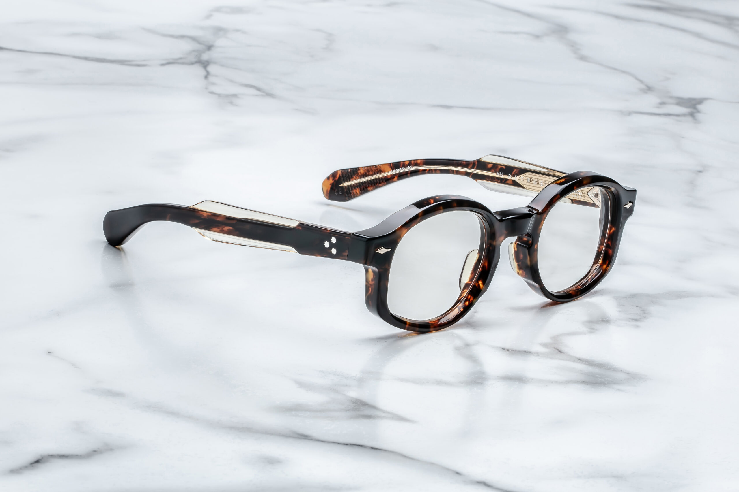 Optical Frame Model Petrus in Color Beau with Superlight Brown lenses from Jacques Marie Mage