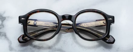 Optical Frame Model Petrus in Color Beau with Superlight Brown lenses from Jacques Marie Mage
