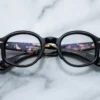 Optical Frame Model Petrus in Color Noir with Superlight Grey lenses from Jacques Marie Mage
