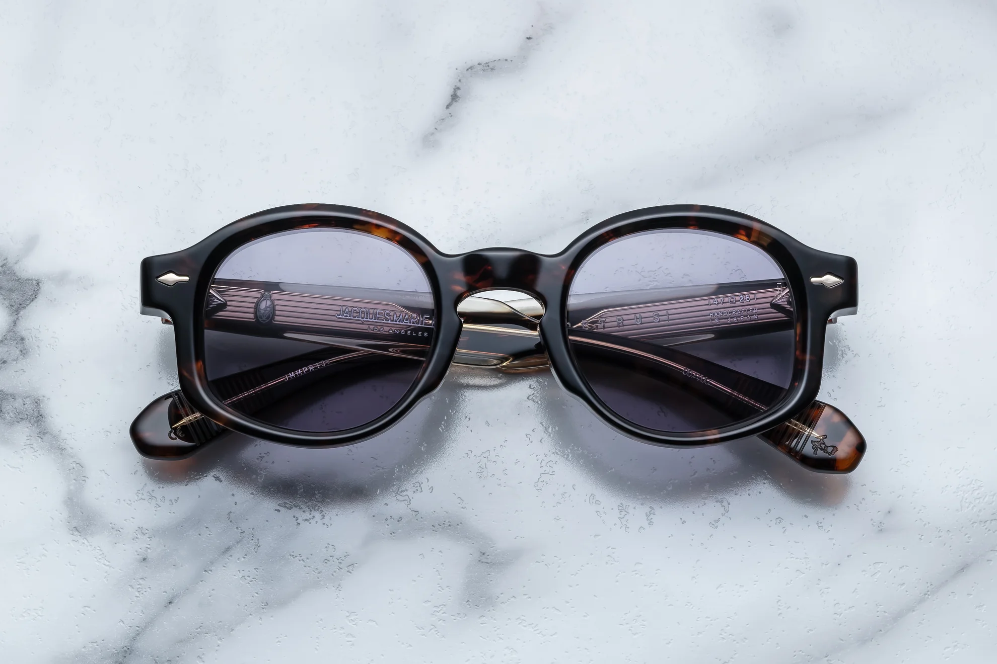 Sunglasses Model Petrus in Color Beau with Nimbus lenses from Jacques Marie Mage