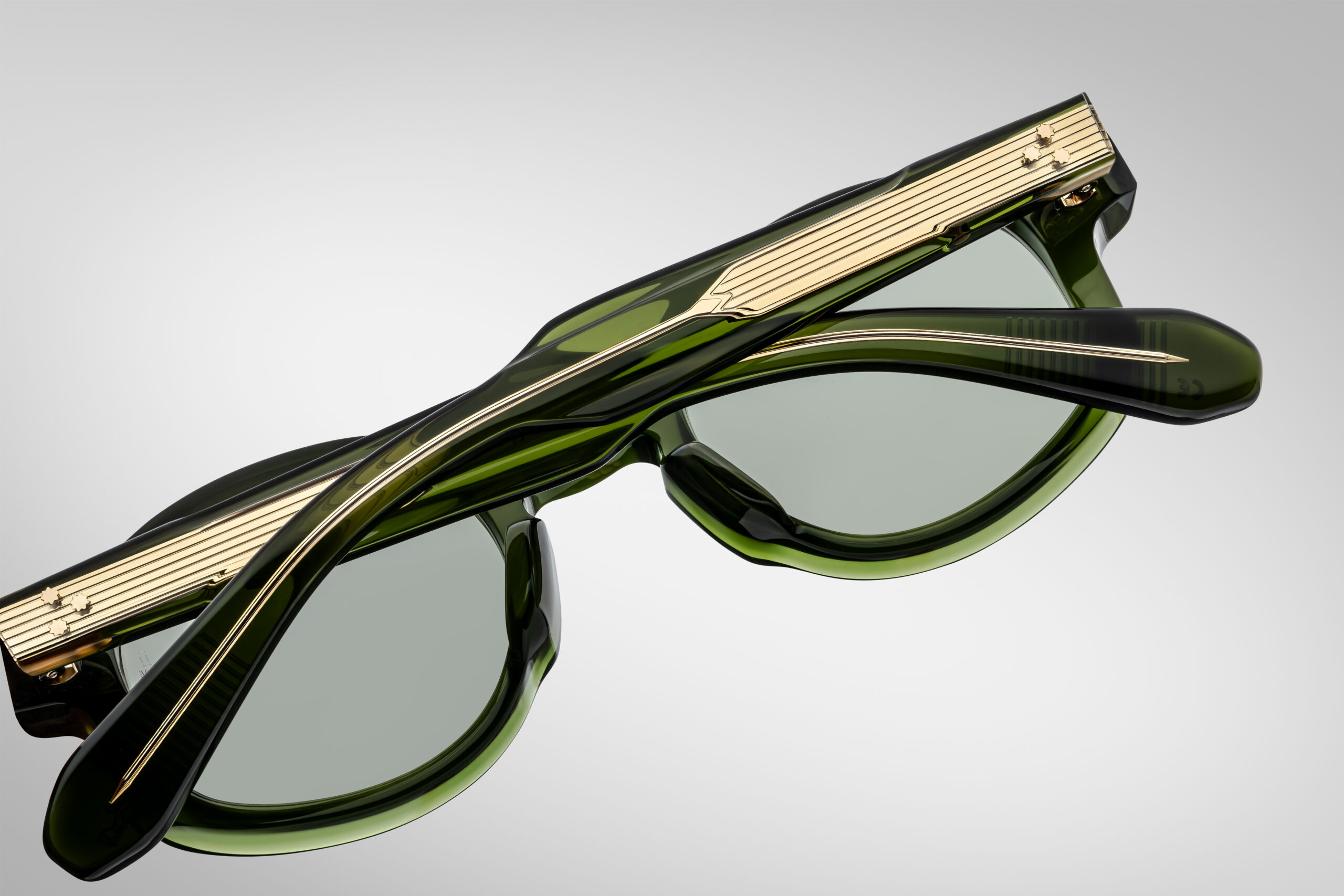 Sunglasses Model Petrus in Color Rover with Light Bottle Green lenses from Jacques Marie Mage