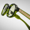 Sunglasses Model Petrus in Color Rover with Light Bottle Green lenses from Jacques Marie Mage
