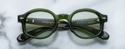 Sunglasses Model Petrus in Color Rover with Light Bottle Green lenses from Jacques Marie Mage