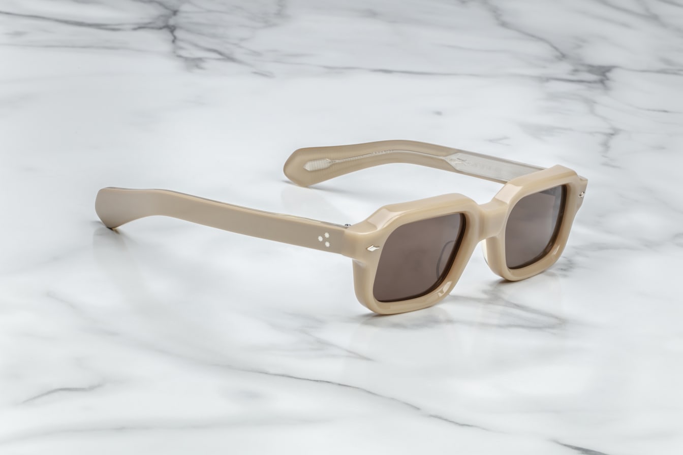 Sunglasses Model Sandro in Chateau Choco with Choco lenses from Jacques Marie Mage