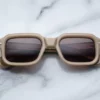 Sunglasses Model Sandro in Chateau Choco with Choco lenses from Jacques Marie Mage