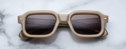 Sunglasses Model Sandro in Chateau Choco with Choco lenses from Jacques Marie Mage