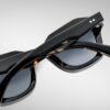 Sunglasses Model Eichler in Color Noir 11 with Jet Gradient lenses from Jacques Marie Mage