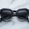 Sunglasses Model Eichler in Color Noir 11 with Jet Gradient lenses from Jacques Marie Mage