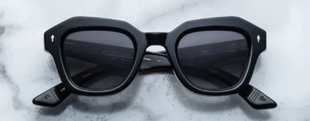 Sunglasses Model Eichler in Color Noir 11 with Jet Gradient lenses from Jacques Marie Mage