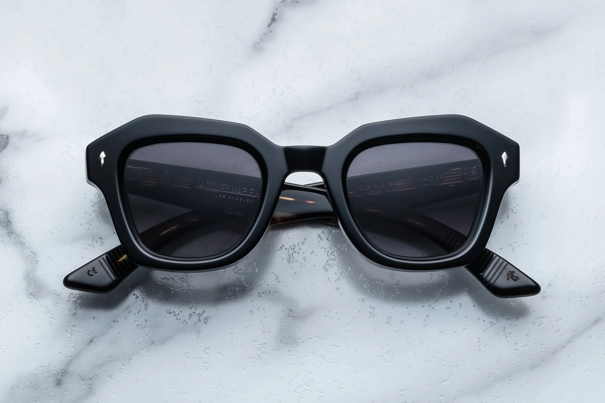 Sunglasses Model Eichler in Color Noir 11 with Jet Gradient lenses from Jacques Marie Mage