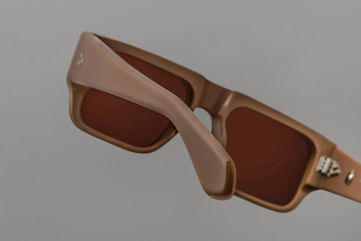 Sunglasses Model Devoto in Color Porter with Brown lenses from Jacques Marie Mage