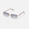 Sunglasses Model R04 in Color C476 with Grey Gradient lenses from John Dalia
