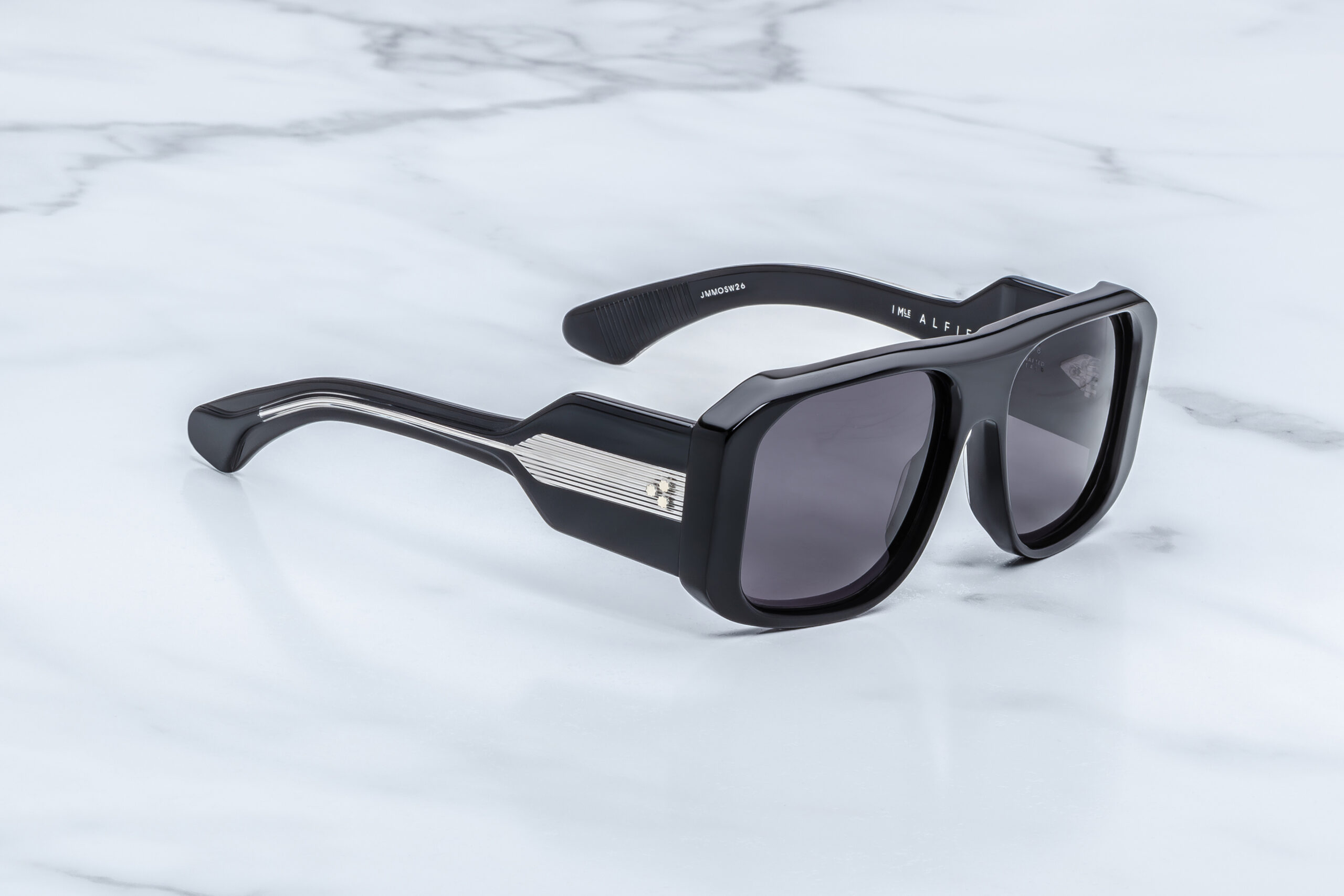 Sunglasses Model Alfie in Color Shadow with Jet lenses from Jacques Marie Mage