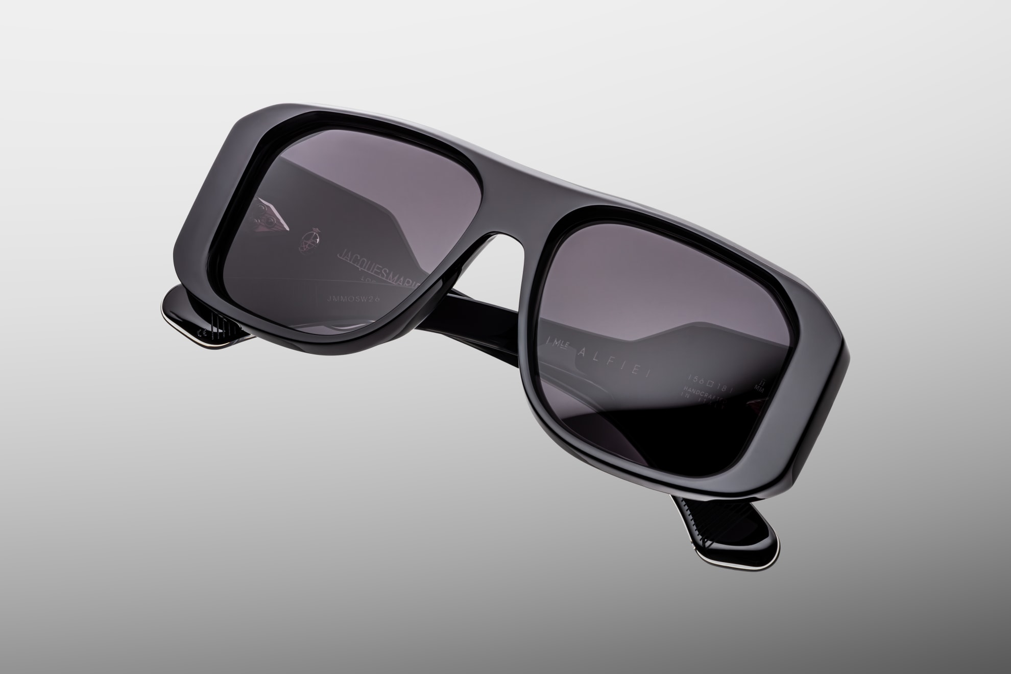 Sunglasses Model Alfie in Color Shadow with Jet lenses from Jacques Marie Mage