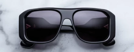 Sunglasses Model Alfie in Color Shadow with Jet lenses from Jacques Marie Mage