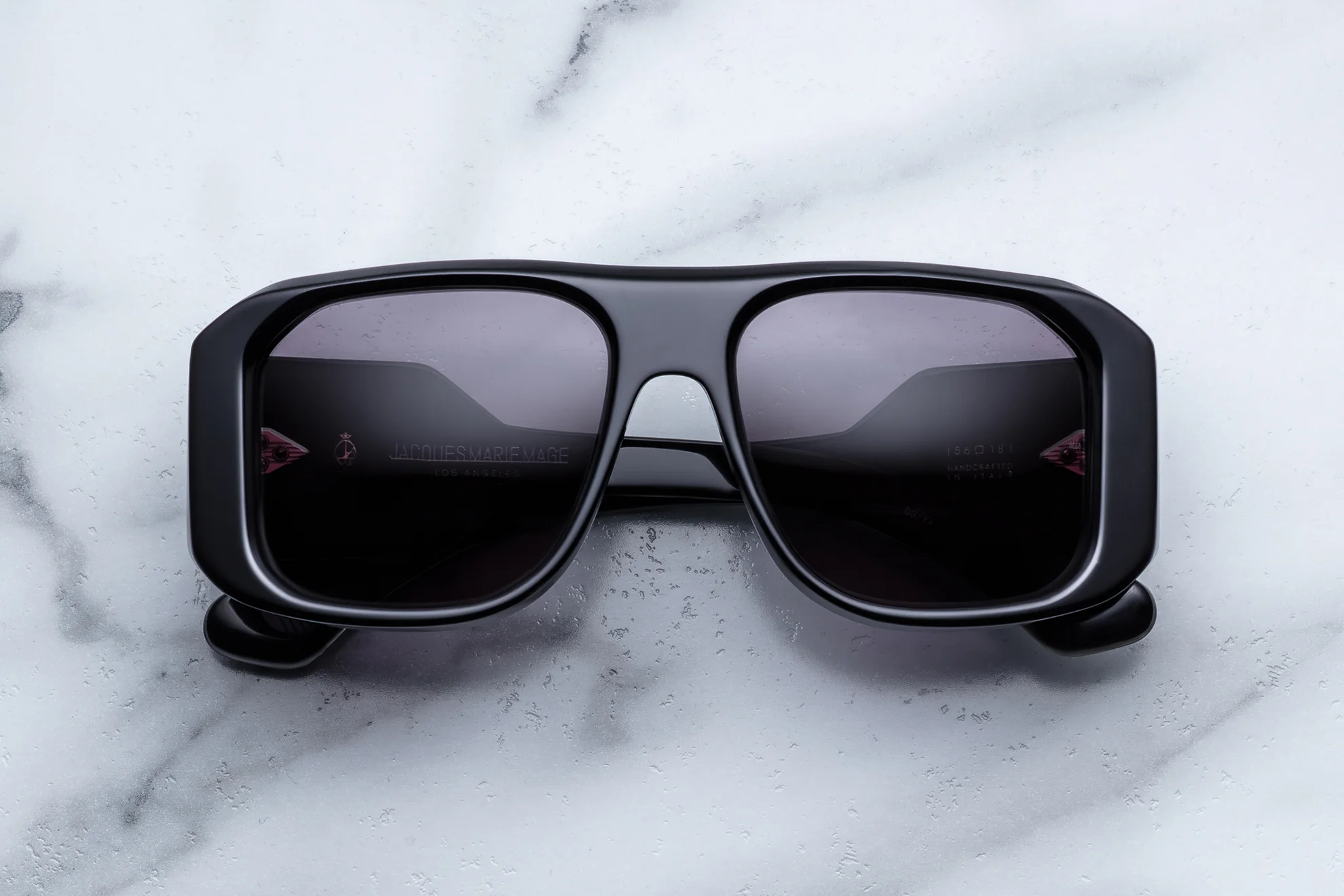 Sunglasses Model Alfie in Color Shadow with Jet lenses from Jacques Marie Mage