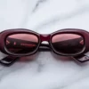 Sunglasses Model Ann in Color Amarena with Amarena lenses from Jacques Marie Mage