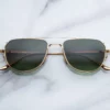 Sunglasses Model Cendrars in Color Musket with Moss gradient lenses from Jacques Marie Mage