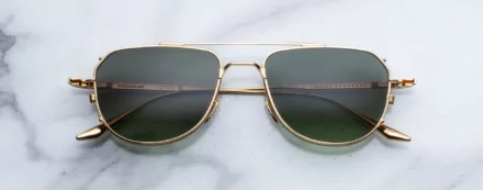 Sunglasses Model Cendrars in Color Musket with Moss gradient lenses from Jacques Marie Mage
