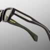 Sunglasses Model Jeff in Color Cobra with Light Bottle green lenses from Jacques Marie Mage