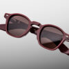 Sunglasses Model Zephirin in color Bordeaux Empire with deep brown lenses from Jacques Marie Mage