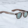 Sunglasses Model Zephirin in Color Dusty Jade with Grove lenses from Jacques Marie Mage
