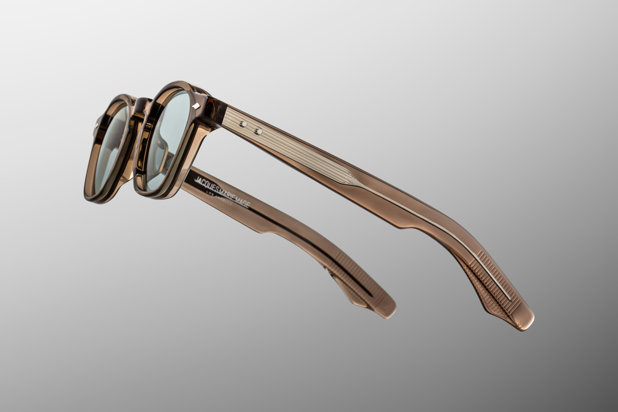 Sunglasses Model Zephirin in Color Dusty Jade with Grove lenses from Jacques Marie Mage