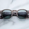 Sunglasses Model Zephirin in Color Dusty Jade with Grove lenses from Jacques Marie Mage