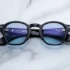 Sunglasses Model Zephirin in Color Obscure with Serene Blue lenses from Jacques Marie Mage
