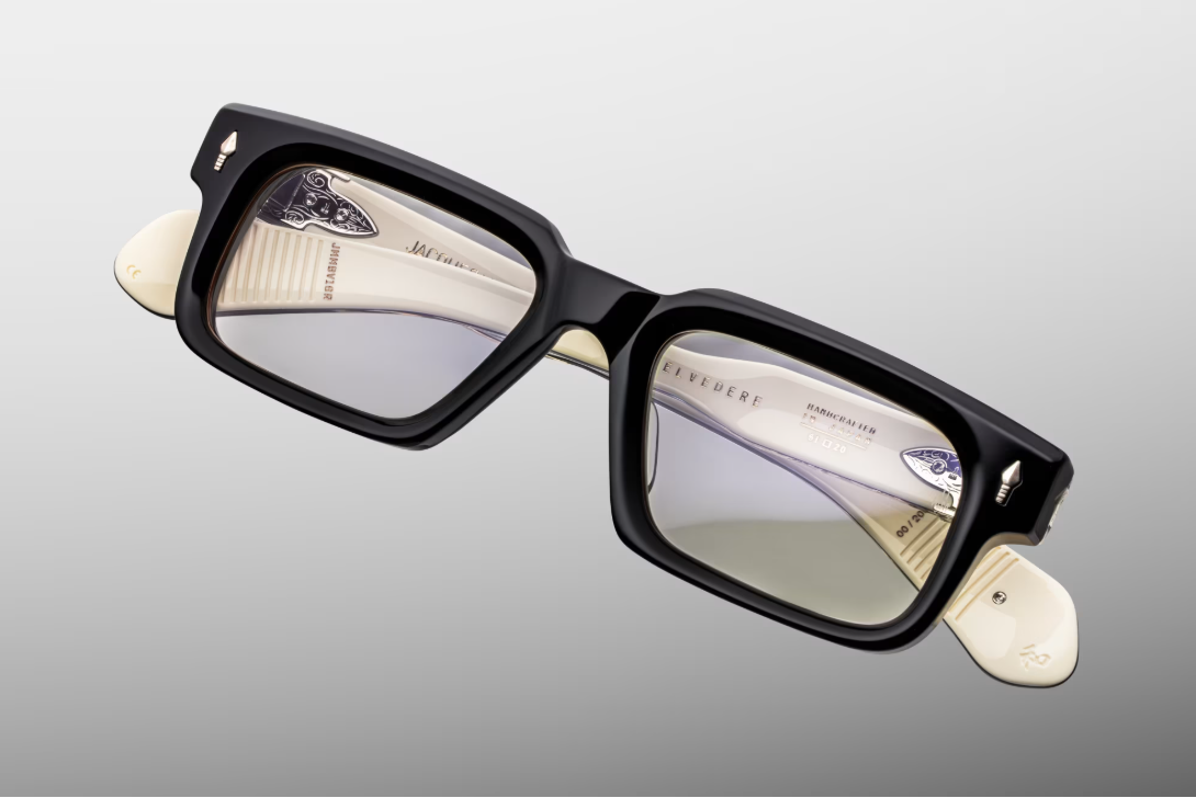 Optical Frame Model Belvedere in Color Smoke with Superlight Brown lenses from Jacques Marie Mage's Last Frontier Special collection