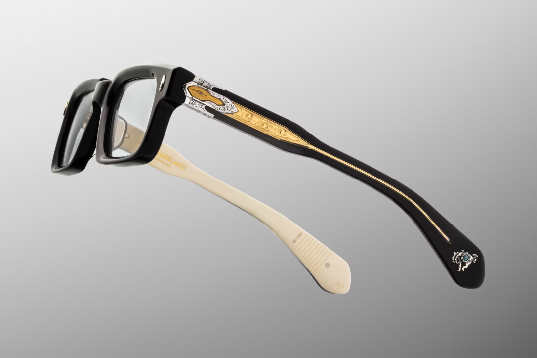 Optical Frame Model Belvedere in Color Smoke with Superlight Brown lenses from Jacques Marie Mage's Last Frontier Special collection