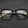 Optical Frame Model Belvedere in Color Smoke with Superlight Brown lenses from Jacques Marie Mage's Last Frontier Special collection