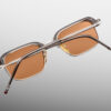 SUnglasses Model Commanche in Tempest with Orange lenses from Jacques Marie Mage