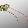 Sunglasses Model Commanche in Color VIntage Tortoise with Vintage Green lenses from Jacques Marie Mage