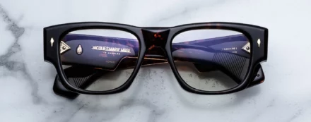 Optical Frame Model Dino in color Agar with Superlight Brown lenses from Jacques Marie Mage