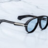 Sunglasses Model Donnybrook in color Obscure with Serene Blue lenses from Jacques Marie Mage