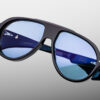 Sunglasses Model Donnybrook in color Obscure with Serene Blue lenses from Jacques Marie Mage