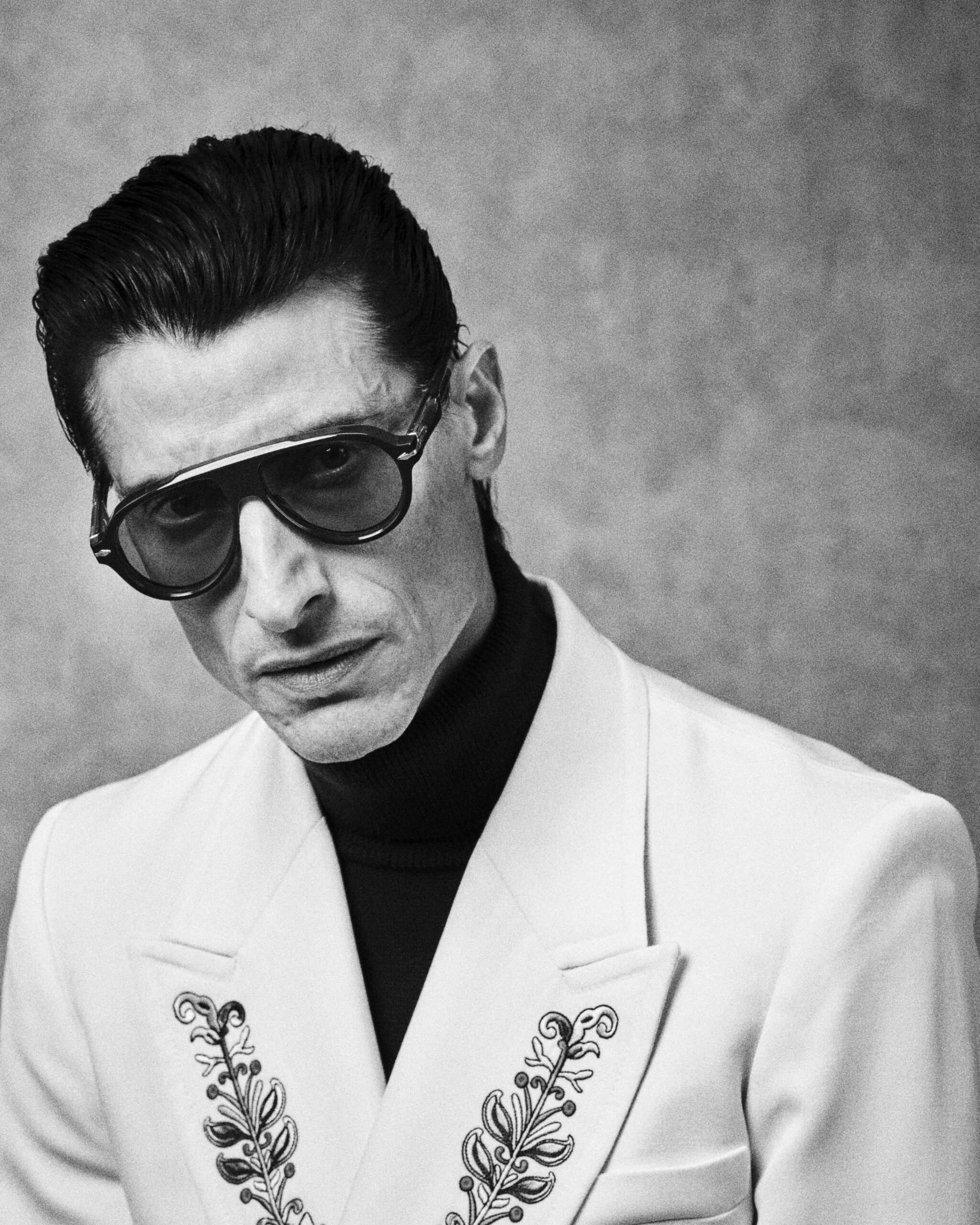 Sunglasses Model Donnybrook in color Obscure with Serene Blue lenses from Jacques Marie Mage