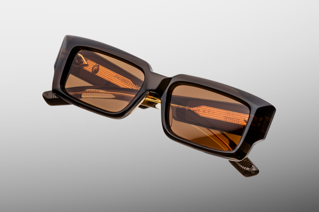 Sunglasses Model Quant in Color London with Orange lenses from Jacques Marie Mage