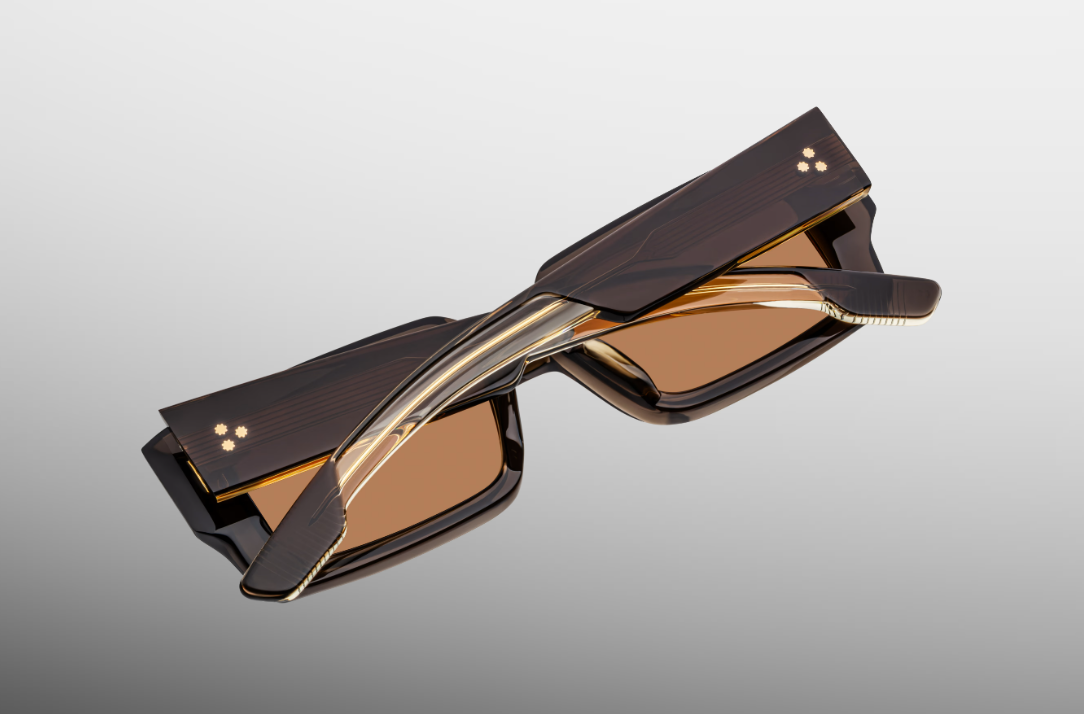 Sunglasses Model Quant in Color London with Orange lenses from Jacques Marie Mage