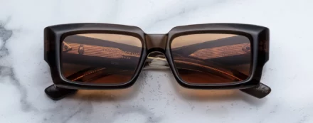 Sunglasses Model Quant in Color London with Orange lenses from Jacques Marie Mage