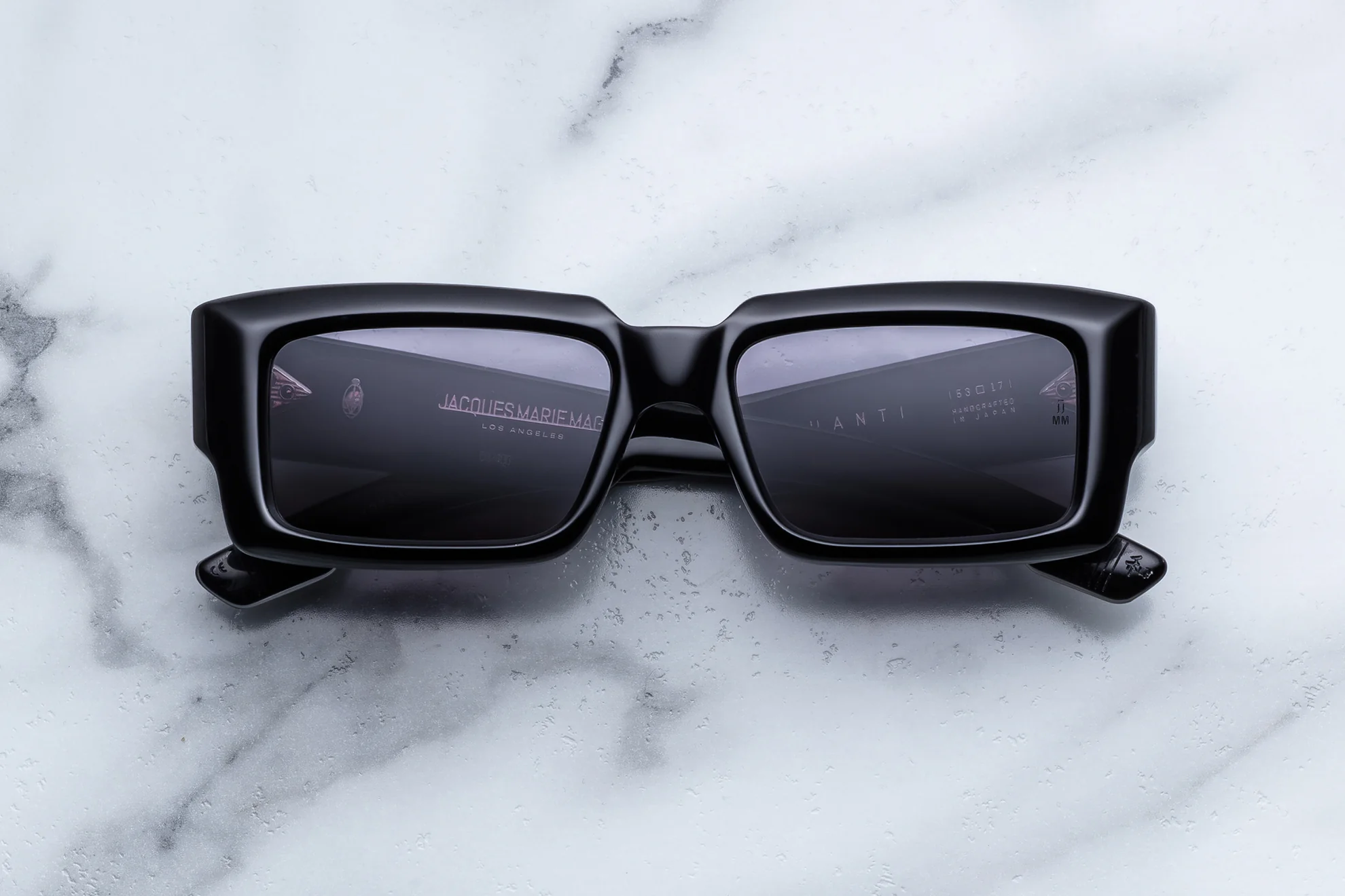 Sunglasses Model Quant in color Shadow with Jet lenses from Jacques Marie Mage