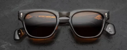 Sunglasses Model Rawlins in Color tempest with Golden Amber lenses from Jacques Marie Mage's Last Frontier Special collection