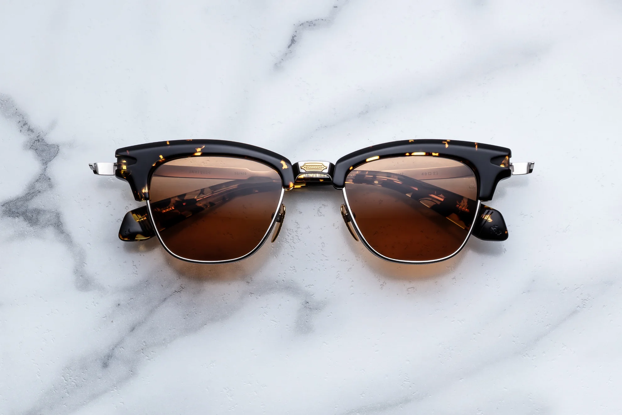 Sunglasses Model Sartre in color Tokyo with brown lenses from Jacques Marie Mage